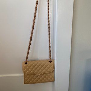 Rebecca Minkoff Quilted Mini Affair Biscuit and Rosegold